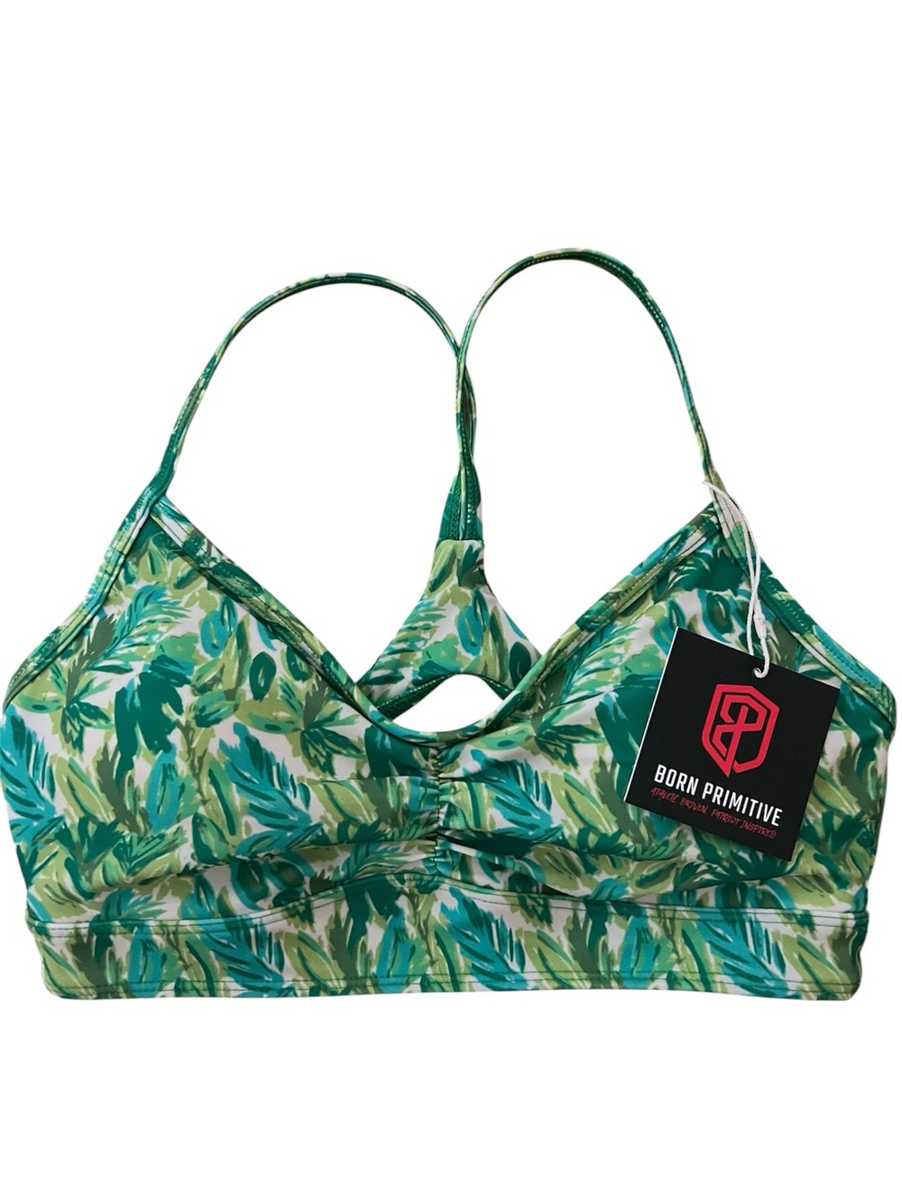 Born Primitive Women’s Laguna Bikini Top (Under the Palms - TOP ONLY - Small